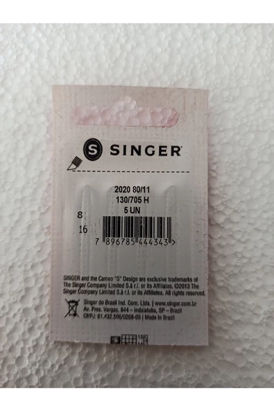 SİNGER 11 Numara Dikiş Makinası Iğnesi