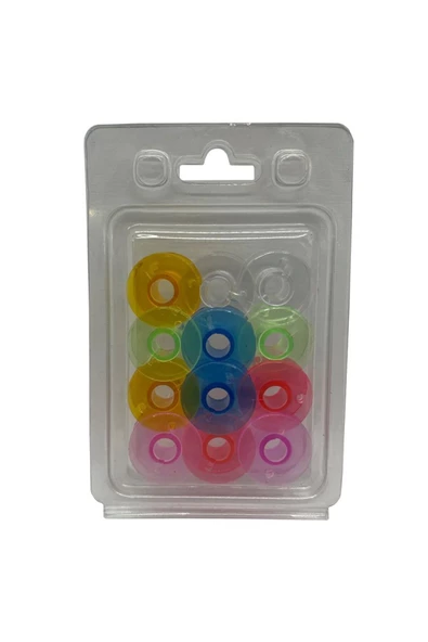 Moonstar Ev Tipi Aile Dikiş Makinesi Plastik Geniş Masura Renkli / Hm2518m 12adet