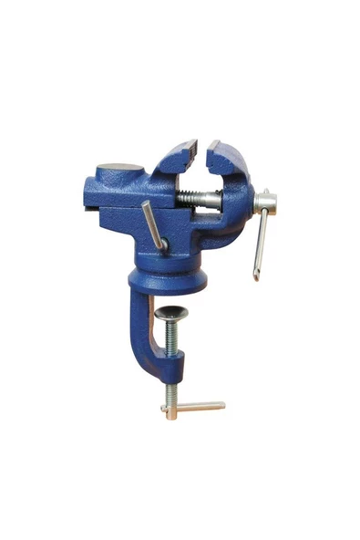 İşkur Makina Büyük Boy 60 mm Örslü Masaya Monte Etmeli Portatif Mengene