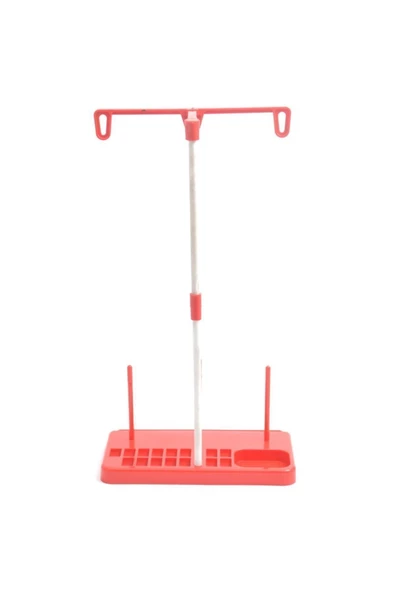 Moonstar Ev Tipi Dikiş Makinesi Kırmızı Plastik Çardak Seti / Ts-500 - 4