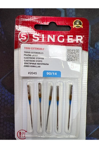 SİNGER Sınger 3 Paket 2020 Model 14 Numara Dikiş Makinesı Iğnesi - 2