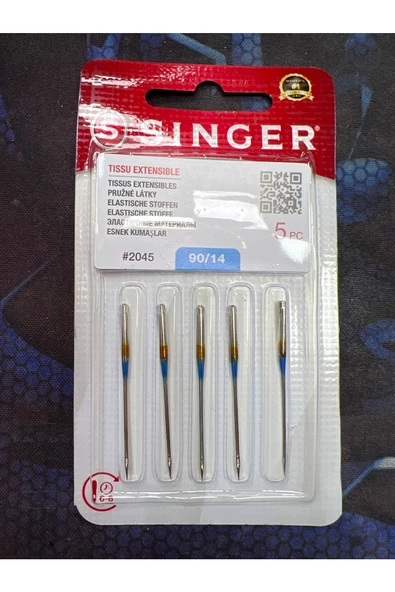 SİNGER Sınger 3 Paket 2020 Model 14 Numara Dikiş Makinesı Iğnesi - 3