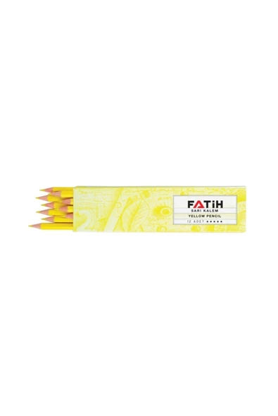 Fatih İşaretleme Kalemi Sarı / 29200y 12 Adet