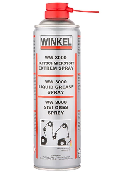 Winkel 160114 Ww 3000 Sıvı Gres Spreyi 400 Ml.