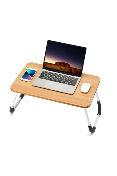 hodbehod Laptop Sehpası Masası Katlanabilir Yatak Koltuk Üstü Kahvaltı Bilgisayar Sehpası - 2