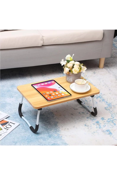 hodbehod Laptop Sehpası Masası Katlanabilir Yatak Koltuk Üstü Kahvaltı Bilgisayar Sehpası