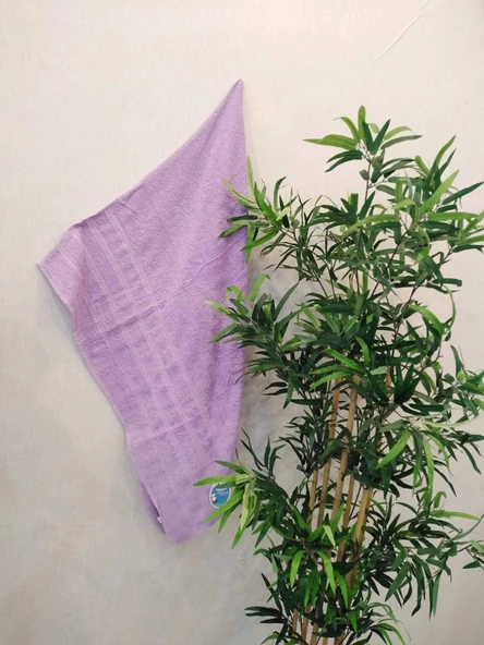 NİVEMESHOME LİLA BANYO HAVLUSU ÇINAR - 2