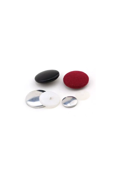 hodbehod 28 No 18MM 1000 AD Kumaş Kaplama Düğme Basma Için Kapsül ve Kalıbı Set - 3