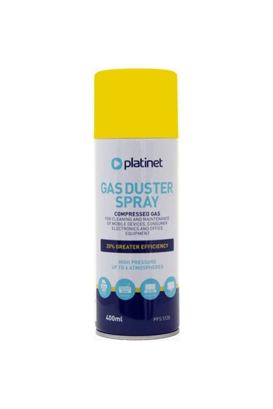 Platinet Gas Duster Spray Basınçlı Hava Spreyi 3,5 Bar