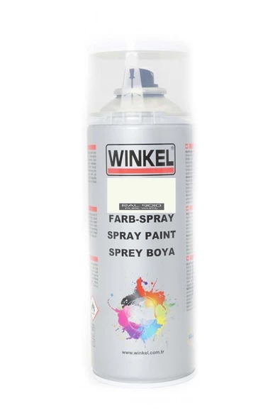 Winkel Akrilik Ral 9010 Beyaz Parlak Pure White Gloss Sprey Boya 400 Ml