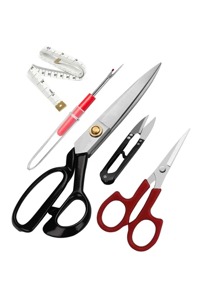 hodbehod Çelik Profesyonel Kumaş Kesim Makası Set 10 No 25cm