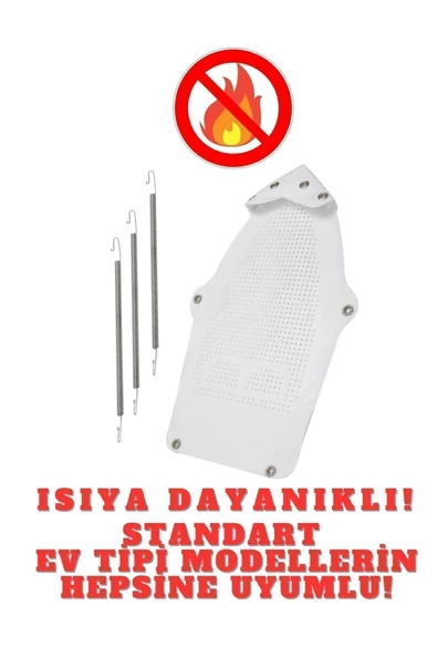 MNR Home Teflon Yanmaz Yapışmaz Ütü Altlığı Tabanlık - 4