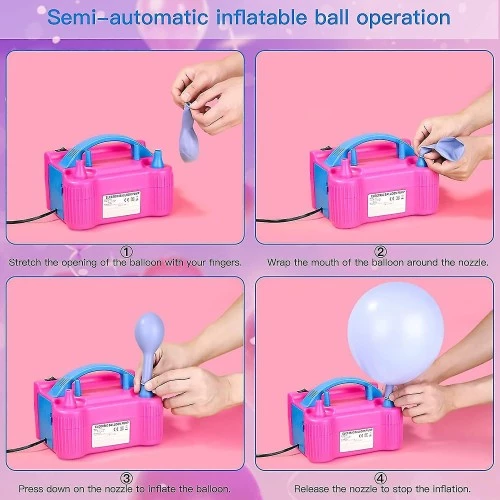 Elektrikli Balon Şişirme Makinesi - Resim 2