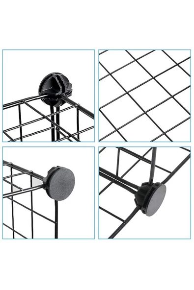hodbehod 20 Bölmeli Çok Amaçlı Metal Tel Dolap Organizer - 5