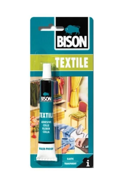 Bison Tekstil Her Çeşit Kumaş Için Yırtık Ve Delik Tamirat Yapıştırıcısı (25 ml)