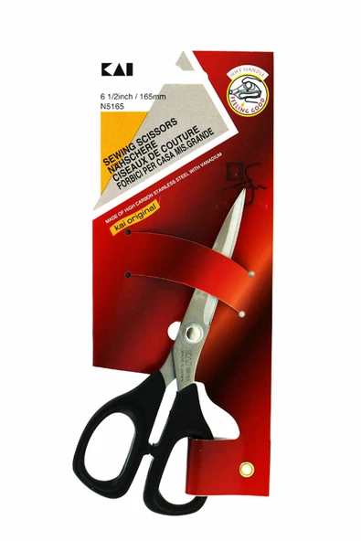 Kai Kaı N-5165 Makas 6 Inch Siyah Saplı