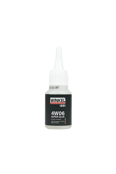 Winkel Pro 4w06 Orta Viskoziteli Plastik-kaucuk Hızlı Yapıştırıcı 20 Gr