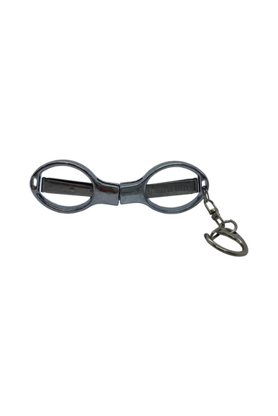ofisturka Çok Amaçlı Katlanabilir Anahtarlıklı Seyahat Makası (2.9") / PIN-5293 - 4