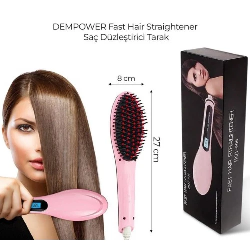 Saç Düzleştirici Tarak - 4