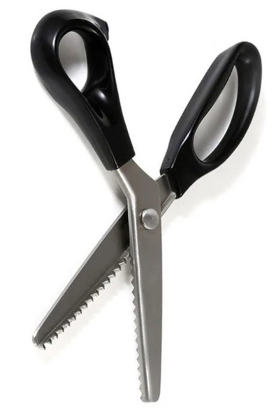 sgshobby Sülfile Makası - Zig Zag - Tırtıklı Kesen Makas 23 Cm - 2
