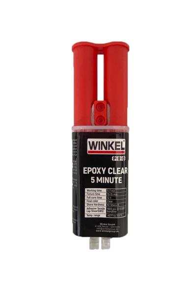 Winkel 5 DK Hızlı Şeffaf Yapıştırıcı Ahşap Seramik Metaller Fiberglas Cam Porselen Beton