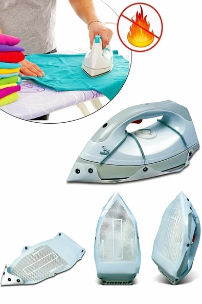 MNR Home Teflon Yanmaz Yapışmaz Ütü Altlığı Tabanlık - 5