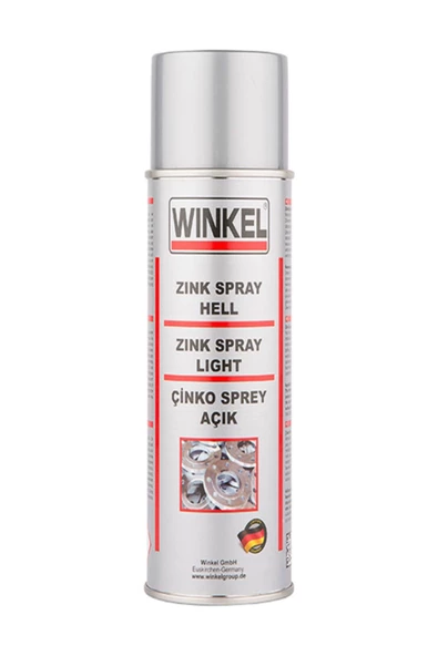 Winkel Çinko Sprey Açık Renkli Galvaniz 400 ml
