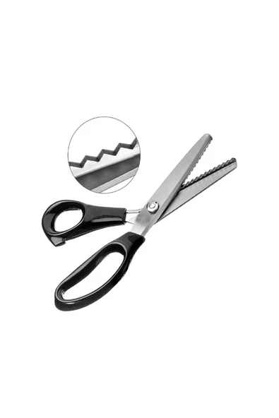 hodbehod Zig Zag Kesim Terzi Sürfile Makası 23.5 Cm