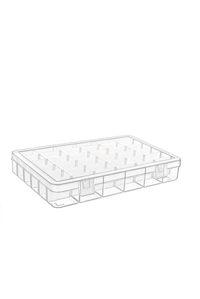 hodbehod 36 Bölmeli Ayarlı Plastik Organizer Kutu - 3