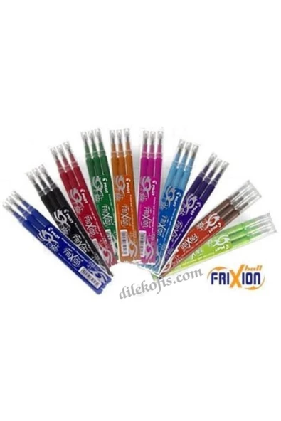 Pilot Frixion Ball Kalem Yedeği 0.7 Kırmızı 3lü Bls-fr7-r-s3 - 2