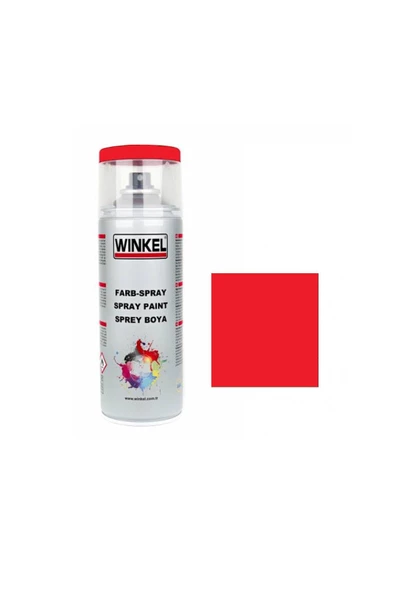 Winkel Floresan Kırmızı Fosforlu Sprey Boya 400 ml