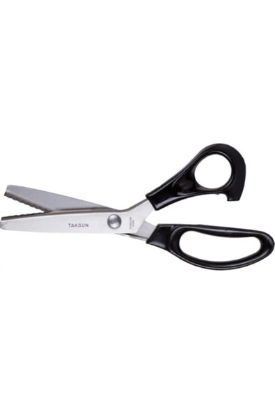 Tokıa Zig Zag Kesim Terzi Sürfile Makası 23.5 Cm Plastik Saplı - 2
