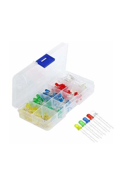 İşkur Makina 100 Adet 3 mm Mantar Led Işık Diyot Seti ürün görseli 1