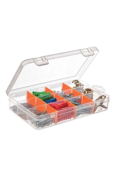 Hoop Super-bag 12 Bölmeli Beta Organizer Ve Vida, Çivi, Dübel Seti - Asr5004