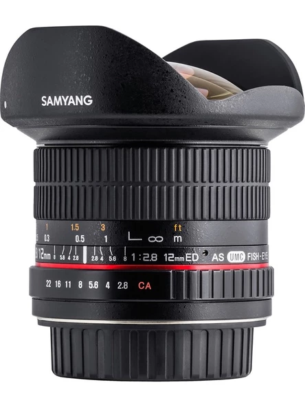 Samyang 12MM F/2.8 Ed As Ncs  Fisheye Lens