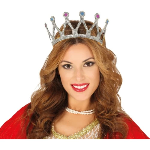 Rönesans Kraliçe Tacı Gümüş Renk ürün görseli