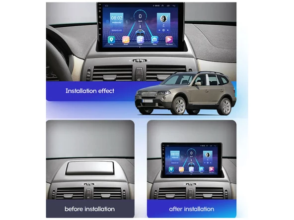 BMW X Serisi X3 E83 Multimedya (2004-2012) 4 GB RAM 64 GB Hafıza 4 Çekirdek Navibox - Resim 9