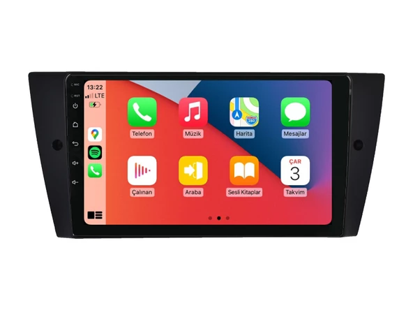 BMW 3 Serisi E90 E91 E92 E93 Multimedya (2005-2011) 4 GB RAM 32 GB Hafıza 4 Çekirdek Navigatör ürün görseli