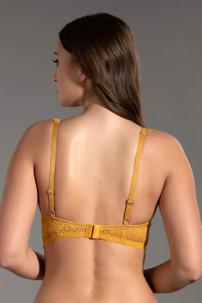 New Bra 3014 Destekli Dantelli Sütyen - 9