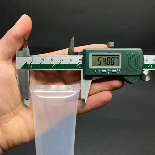 Şeffaf Boş Krem Tüpü 100ml , Vidalı Kapaklı Merhem Tüpü ,  Şeffaf Lipgloss Tüp 100 ml x 3 Adet - Resim 4