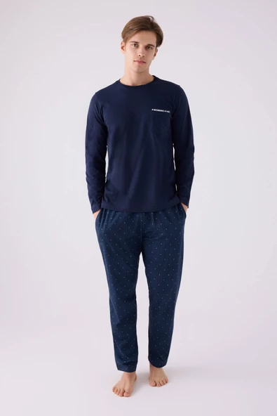 Arnetta 3146 Erkek Uzun Kol Pijama Takım