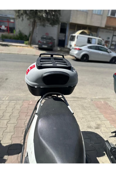 Arwic CV 46  Litre Kargo Motosiklet Çantası Gri - 3