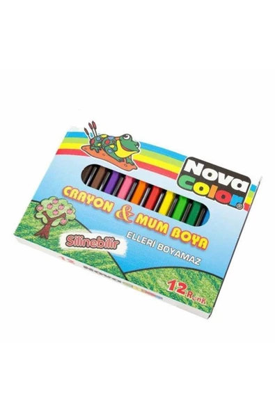12 Renk Kuru Boya Mini Boy Nc-1112