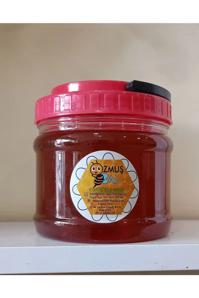 OZMUŞ BAL   Ozmuş Bal Organik Süzme 1Kg