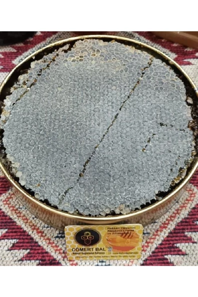 cömert bal   Cömert Hakkari Karakovan Petek Balı (1 KUTU NET 1850 GR PETEK BAL İÇERİR) - 3