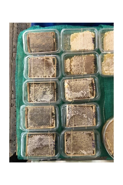Aziz Dede Bal   Doğal Kara Kovan Petek Bal (450 G. - 500 G.) - 3