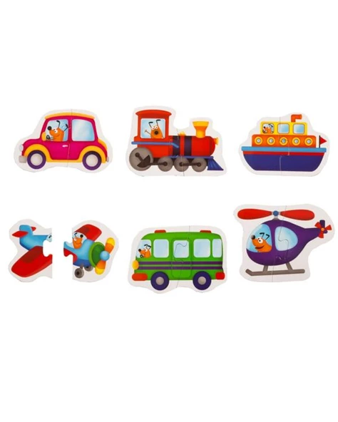 Taşıtlar Baby Puzzle Eolo - 3