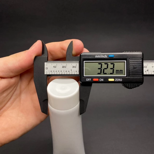 Beyaz Boş Krem Tüpü 100ml , Vidalı Kapaklı Merhem Tüpü ,  Beyaz Lipgloss Tüp 100 ml x 3 Adet - Resim 4