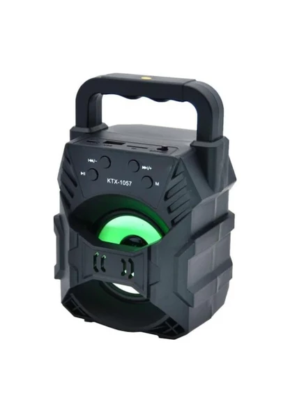 KTS-1057 Işıklı Ses Bombası Bluetooth Hoparlör - 4