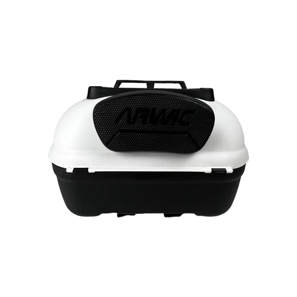 Arwic CV 46 Litre Kargo Motosiklet Çantası Beyaz - 4